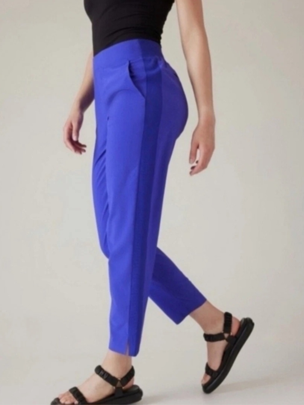 Athleta Cobalt Blue Ankle Pants Sz 4
